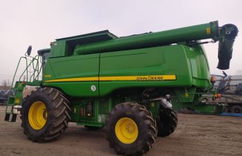 Комбайн John Deere S690 D2443, год 2010, наработка 4300, Сумы