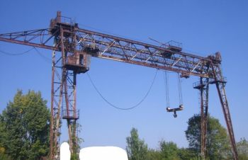 Продаем козловой кран специальный с электроталью КС-50-42Б, г/п 50 тонн, 1983 г.в, Ровно