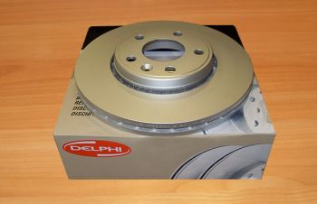 Тормозной диск передний DELPHI &mdash; renault trafic / opel vivaro, Луцк