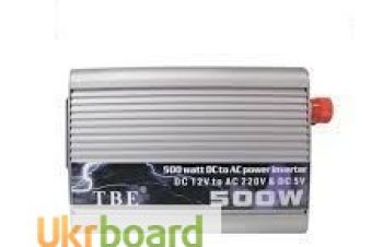 Автомобільний інвертор TBE Power Inverter 500 W, перетворювач напруги, Киев