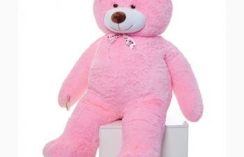 Большой плюшевый медведь Мистер 2 м (розовый), Киев