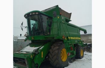 Комбайн John Deere 9680 WTS D2459, год 2003, наработка 6056, Теребовля