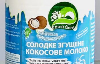 Косовая сгущенка Nature's Charm Ukraine Сгущенка из кокосового молока кокосовое молоко, Киев