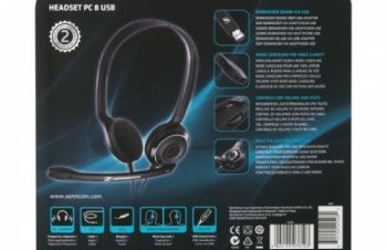 Sennheiser PC 8 USB, проводная стерео гарнитура, Киев