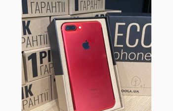 IPhone 7 Plus 128gb Red Refurbished з ГАРАНТІЄЮ 1 рік, Львов