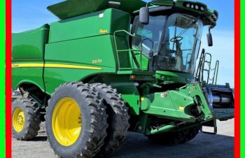 Комбайн John Deere S670, год 2012, наработка 1700, Винница