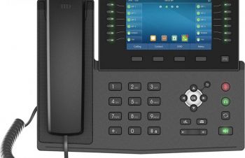 Fanvil X7C, sip телефон с 5-дюймовым экраном, 20 SIP-аккаунтов, PoE, Киев