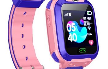 Дитячий Смарт Годинник Smart Baby Watch Q12 SIM /Bluetooth /LBS/GPS. Колір рожевий, Львов