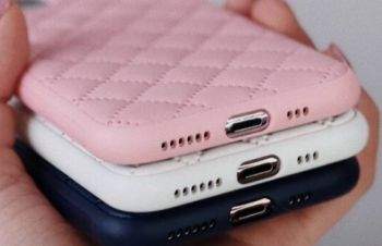 Чехол iPhone 11 Pro матрасик Quilted Leather качественный заменитель кожи Противоударный, Киев