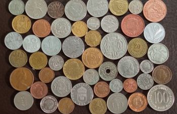 Монети країн світу 50 шт. 2, Бровары