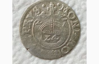 Полторак 1627г. Серебро. Дата &mdash; Z7. Сигизмунд III. Быдгощ. Польша, Бровары