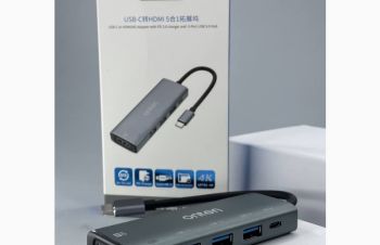 USB Hub Переходник Onten HUB Type-C to USB*4 HDMI Type-C port, Тернополь