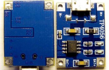 Модуль TP-4056 для заряда Li-Ion акумуляторов 18650, Одесса