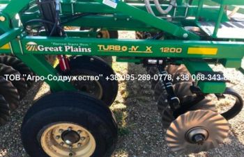 Сеялка для высева мелко семянки Great Plains 1200 Turbo Max 3, 6м, Одесса
