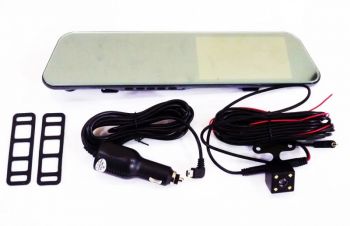 DVR A501 Full HD Зеркало с видео регистратором с камерой заднего вида. 4.6&raquo; Сенсорный, Киев