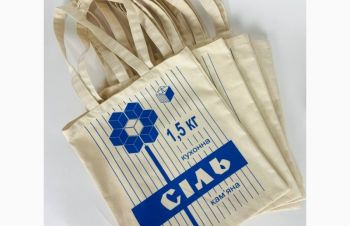 Еко-сумка для покупок з написом СІЛЬ, Львов