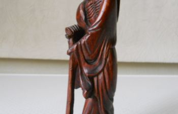 Китайская старинная статуэтка из ценного дерева &laquo;Rose Tree&raquo;, Болград