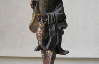 Китайская старинная деревянная статуэтка, Болград