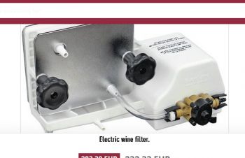 Електрический фильтр для вина Buon Vino &mdash; MiniJet + елементи (Канада), Винница