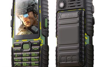 Противоударный Водонепроницаемый телефон Guophone A6. Батарея 9800mah 2-СИМ+ Фонарик, Киев