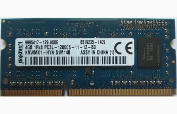 Оперативна пам'ять Kingston SODIMM DDR3L 1600 MHz 4Gb, Тернополь