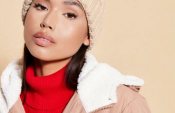 Шапка с помпоном Missguided Brown MSGD Sports Шапка Missguided, Киев