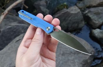 Складаний ніж Petrified fish PFE02 'Scout', 14C28N Satin finish, G10, Киев