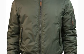 Бомбер американський Top Gun MA-1 Bomber Jacket (оливковий), Львов