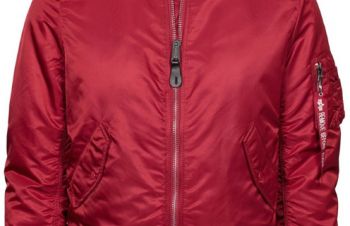 Жіноча куртка бомбер MA-1 W Flight Jacket Alpha Industries (червона), Винница