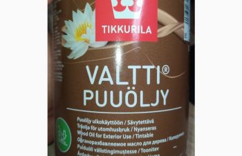 Масло Tikkurila Vallti Puuoljy (Тиккурила Валтти Пуолью) 0, 9 л, Винница