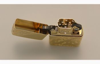 Продам зажигалку Zippo 29653 Gold Plated Golden Scroll, Одесса
