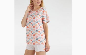 Женская пижама (футболка+шорты) &laquo;BLISS&raquo; (арт. LPK 2870/06/01), Кривой Рог