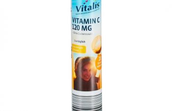 Витамины растворимые Vitalis Vitamin C витамин С, без сахар, из Германии, 80г &mdash; 20 шт, Львов