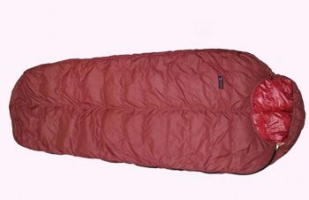 Пуховый спальный мешок кокон на рост до 190 см Экстрим вариант, Львов