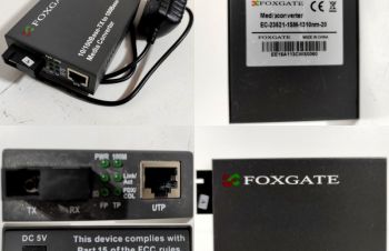 Медиаконвертер Foxgate EC-23521-1SM-1310nm-20 + бесплатная доставка. Киев