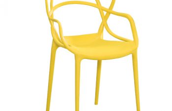 Барний стілець пластик жовтий Мастерс, Днепр