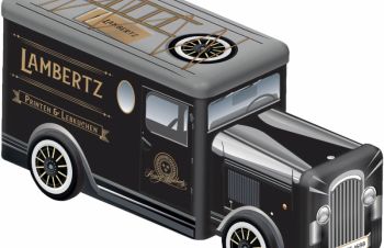 Ретро-мобиль Lambertz, Truck Tin, 750 г, Ламбертц, Печенье Германия Пряничный пряник Генри, Киев
