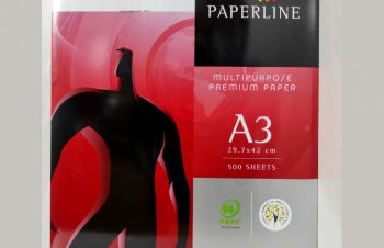 Бумага А3, 80г/м, класс А+, Paperline + бесплатная доставка. Киев