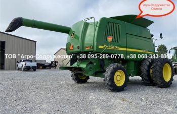 Bp США &mdash; б/у Комбайн Зерновой John Deere 9610 наработка (двигатель/сепарат.) &mdash; 4505/3222 м, Одесса