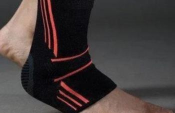 Фиксатор голеностопа Power System Ankle Support, Эластичный бандаж 2шт, Суппорт на стопу, Киев