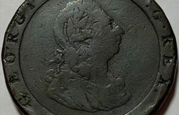 Англия 1 пенни 1797 год ф303 СОСТОЯНИЕ, Ковель