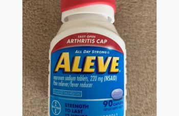 Алів 220 мг, Aleve, Bayer США, знеболювальний препарат, Тернополь