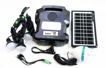 Портативная солнечная автономная система Solar GDLite GD-1000A + FM радио + Bluetooth, Киев