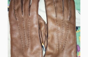 Женские кожаные перчатки с ангоровой подкладкой, Харьков