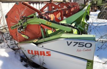 Жниварка зернова Claas V 750 auto-contour, Сумы
