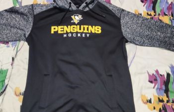 Хоккейная кофта с капюшоном Fantastics NHL Pittsburg Penguins, М, Харьков