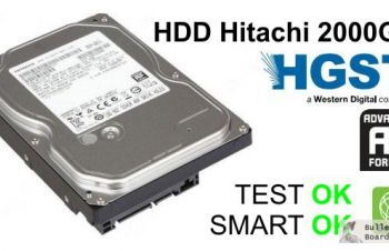 Жесткий диск, HDD Hitachi 2000Gb, 64Mb, 7200, SATA III, Днепр