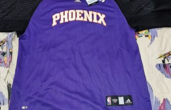 Баскетбольная футболка, джерси Adidas NBA Phoenix Suns, длинный рукав, L, Харьков