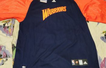 Бамкетбольнач футболка Adidas NBA Golden State Warriors, длинный рукав, L, Харьков