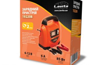 Lavita LA 192208 зарядное устройство для аккумуляторов, батарей 12В, 6В, Киев